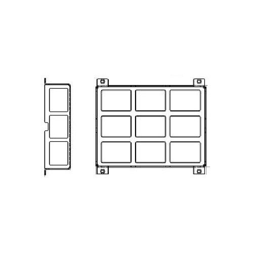 Gitter vegg ESC 90