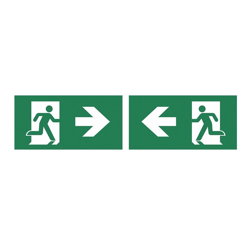 Piktogram SOLID Exit 2 H/V 30m