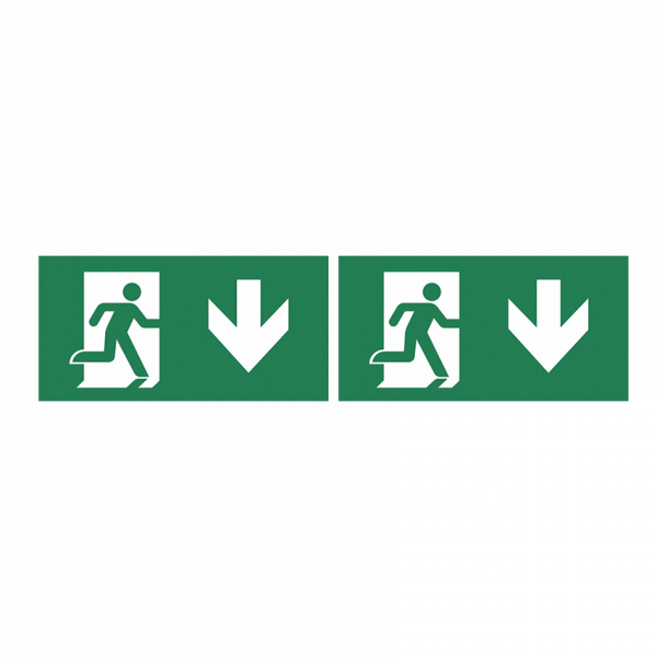 Piktogram SOLID Exit 2 N N 30m