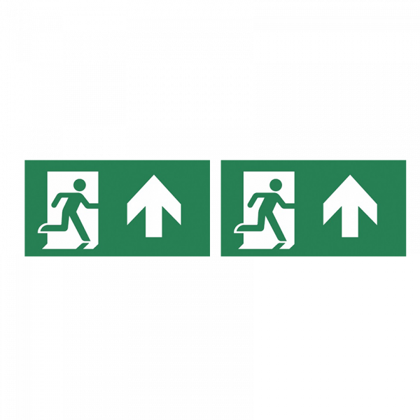 Piktogram SOLID Exit 2 O/O 30m