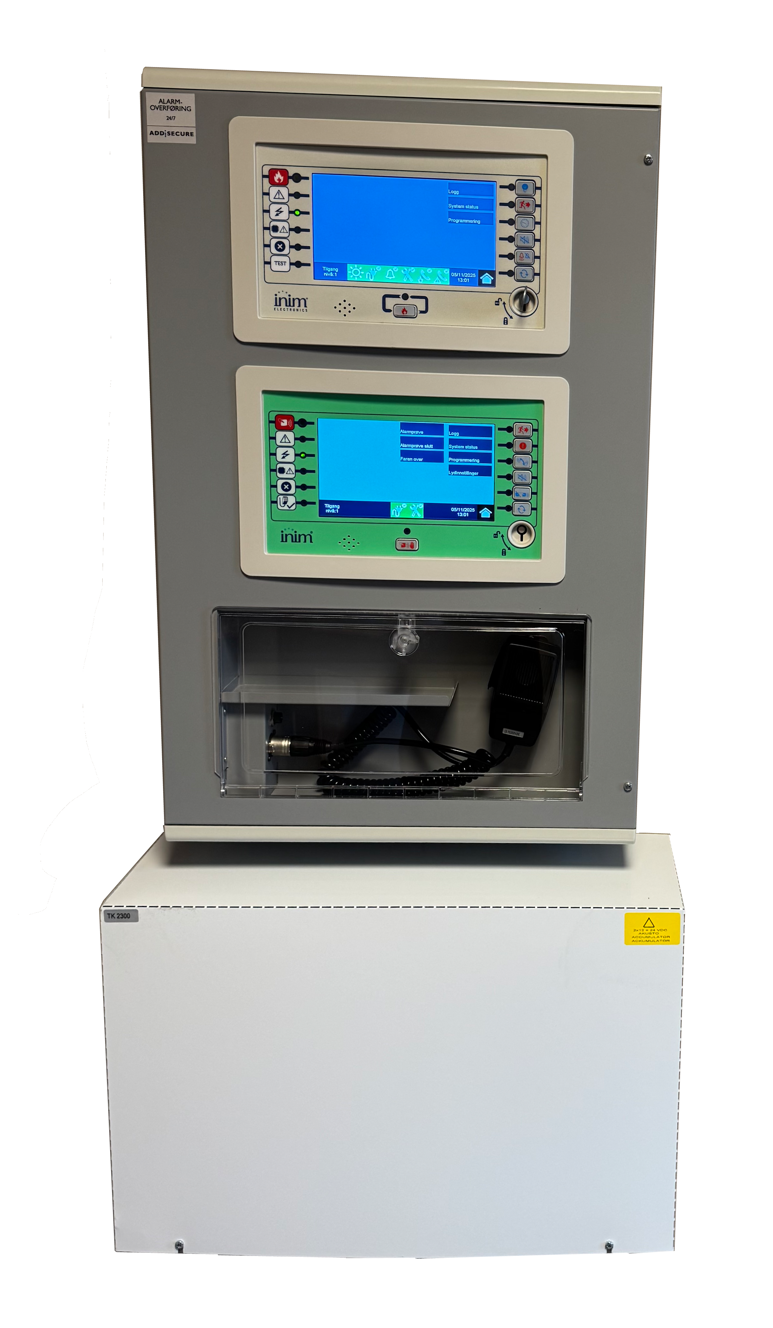 Previdia UltraVOX Kombinert Brann- og Talevarslingssentral