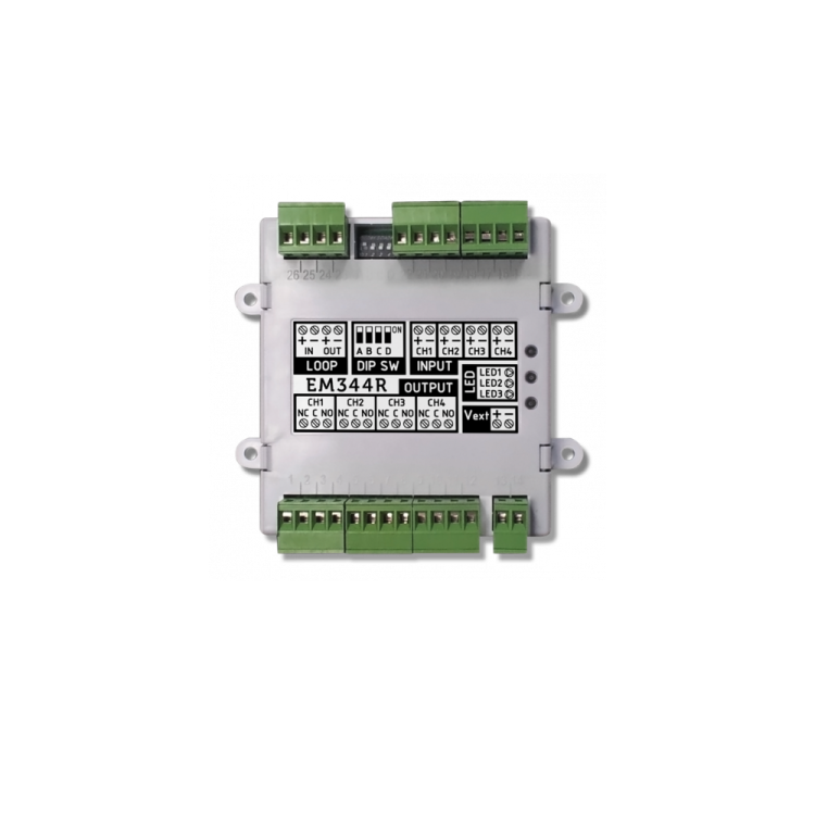 EM344R_! Enea EM344R Modul 4 inn / 4 ut
