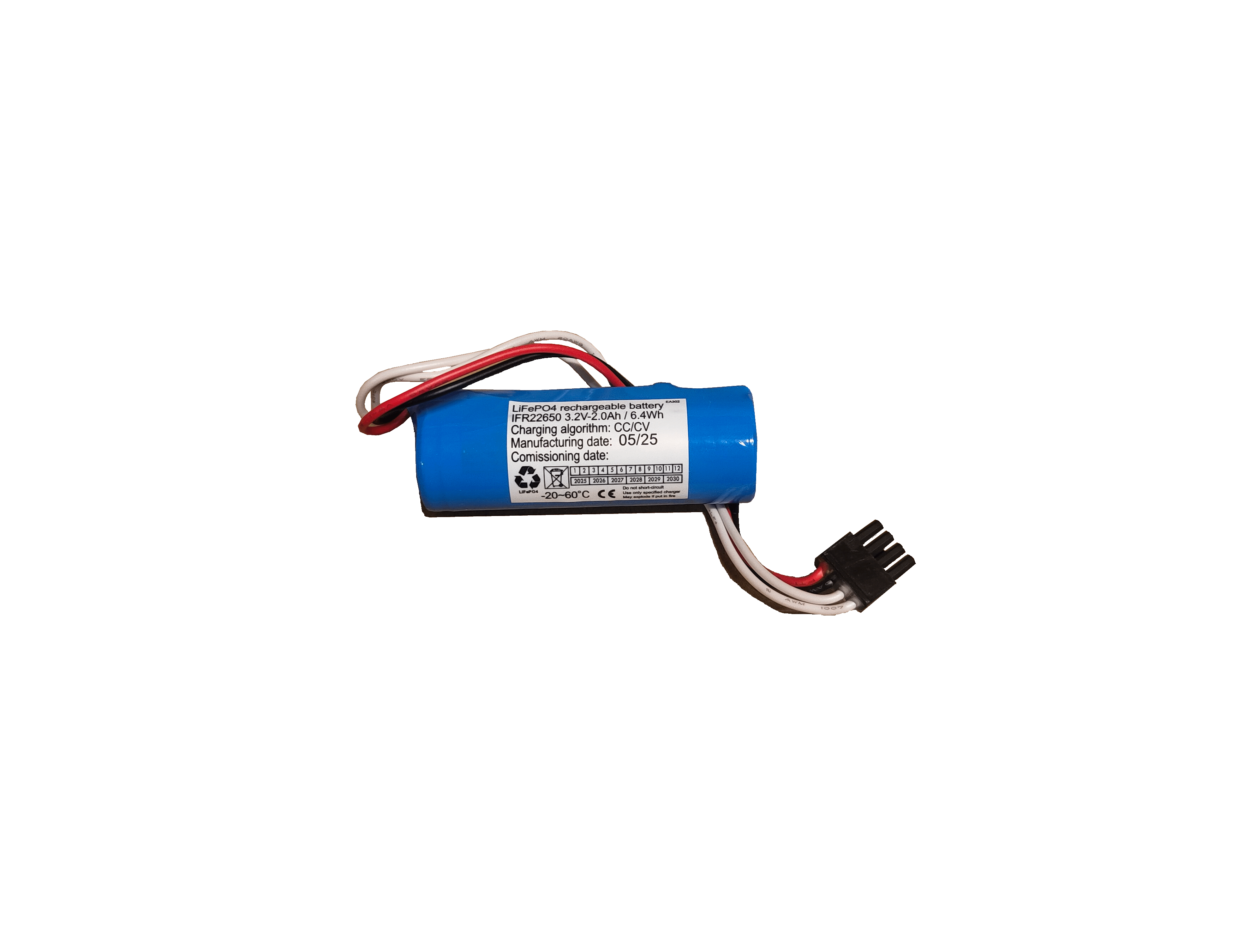 Batteripakke Slimspot II / Zonespot II / Linespot II - 3.2V 2.0Ah med plugg